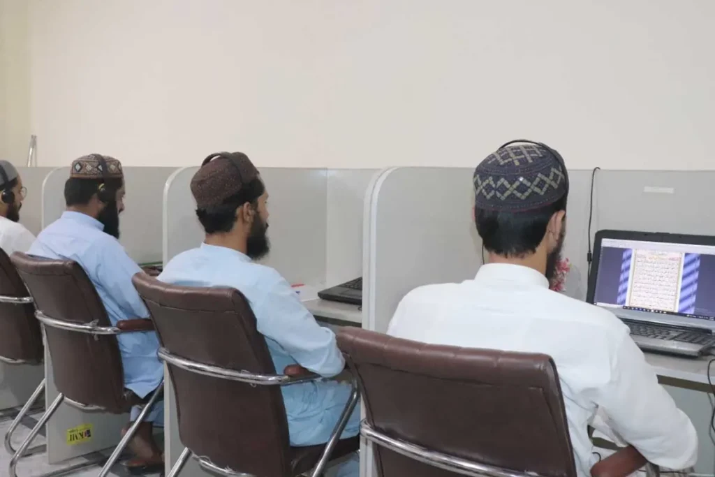 Quran teachers giving live one-on-one online classes